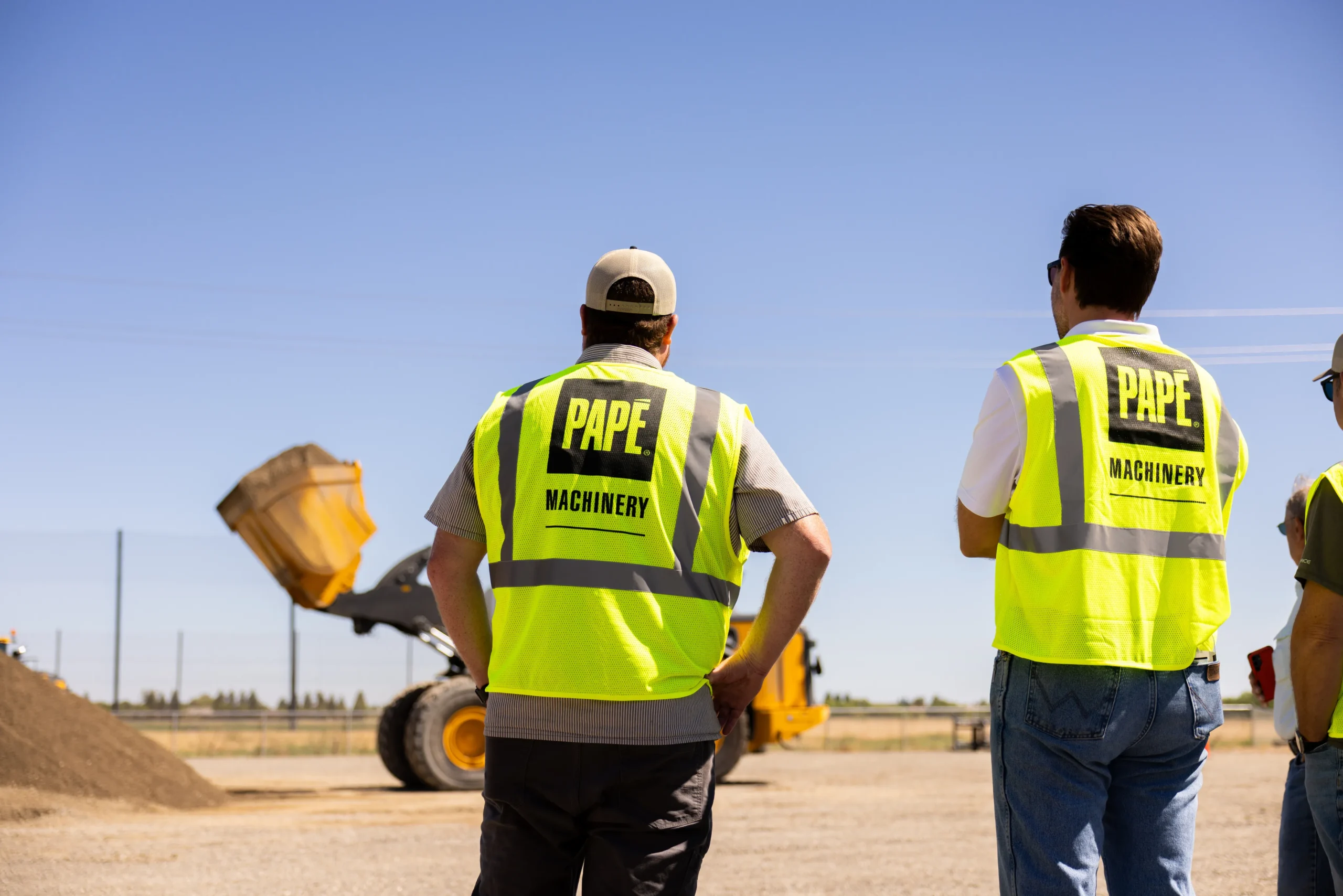 Men in vests