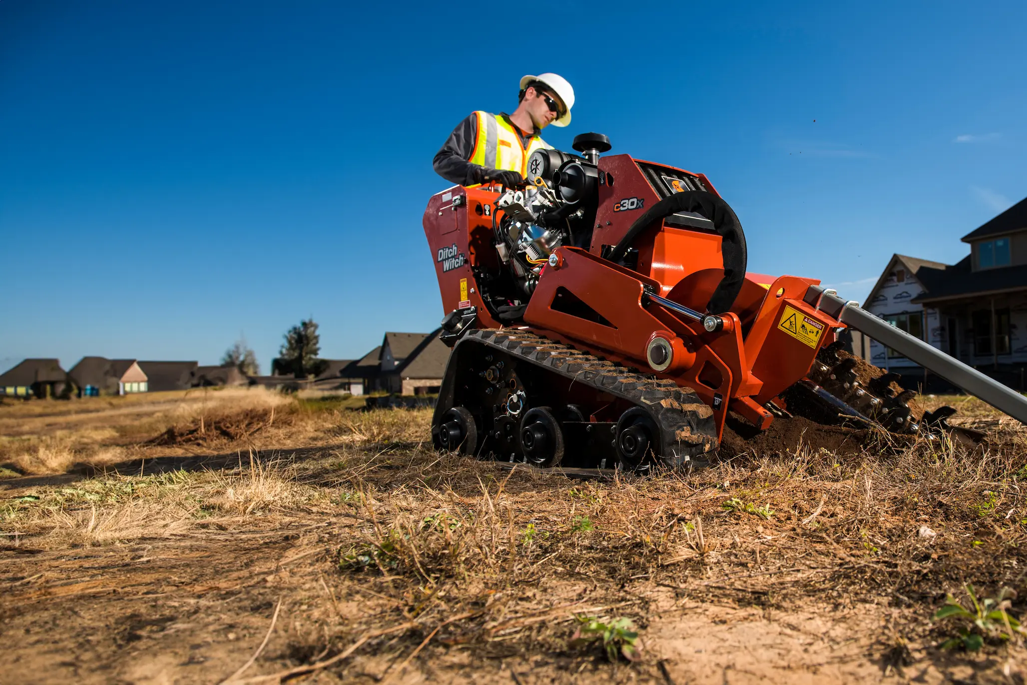 Ditch Witch C30X mini trencher